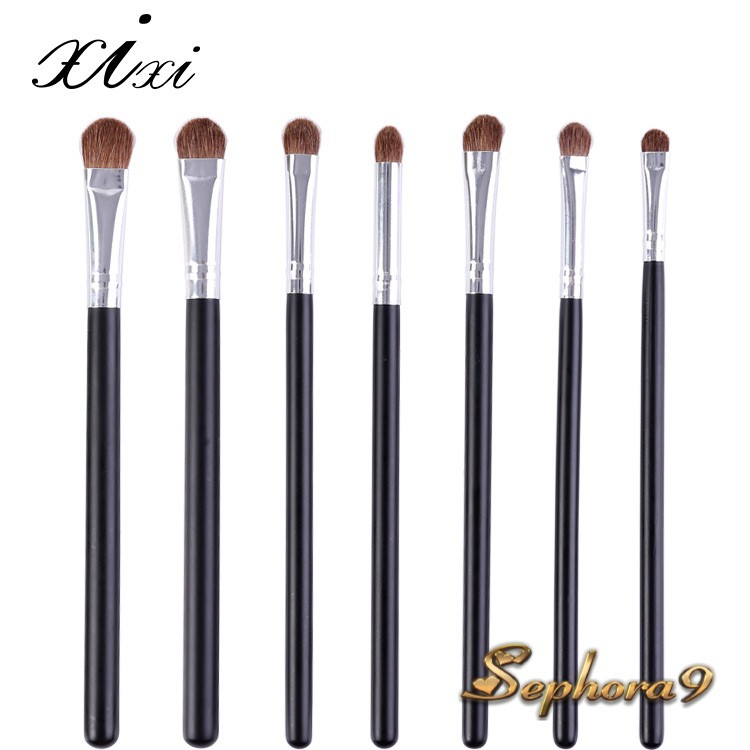 Set chổi cọ phấn mắt trọn bộ 7 cây lông mềm xịn Xixi nội địa Trung