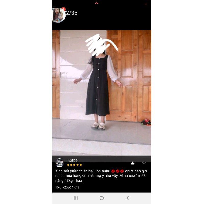 Váy đầm tay dài tiểu thư cực xinh | BigBuy360 - bigbuy360.vn