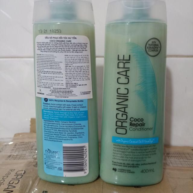 Dầu xã phục hồi và gội ngăn ngừa gàu ORGANIC CARE | BigBuy360 - bigbuy360.vn