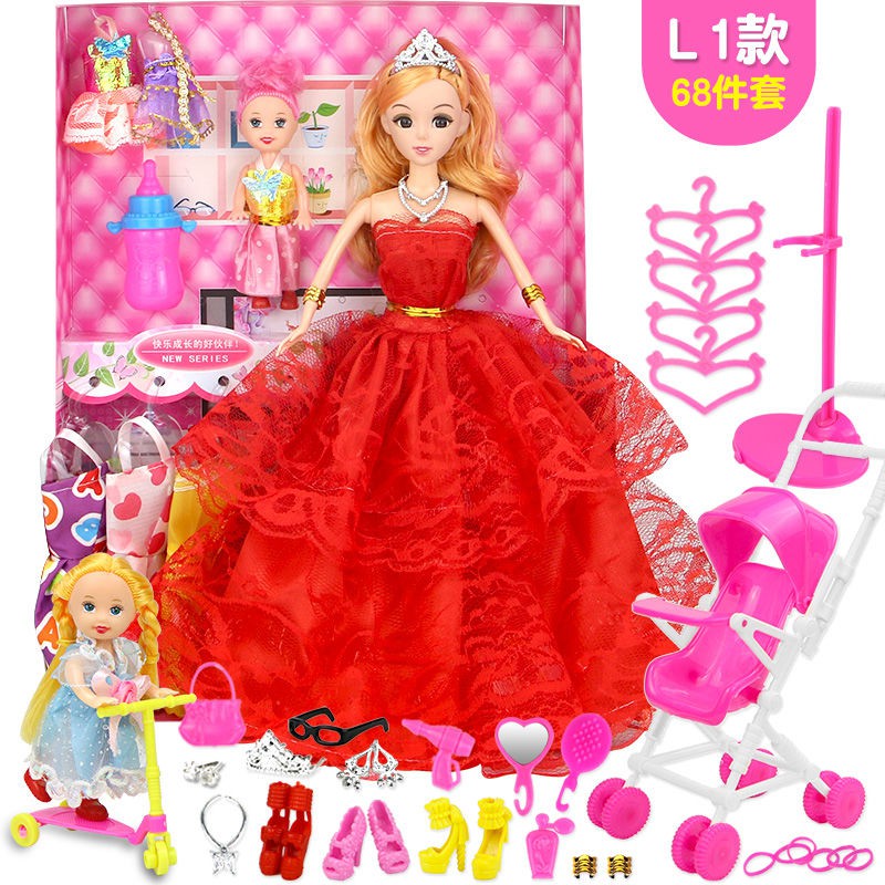 Bộ Đồ Chơi Ngôi Nhà Búp Bê Barbie Chất Lượng Cao