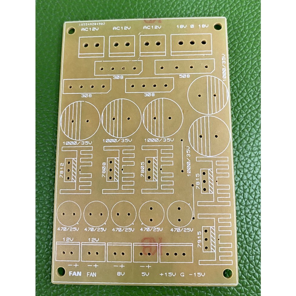 Combo 10 PCB BO MẠCH NGUỒN PHỤ AMPLI