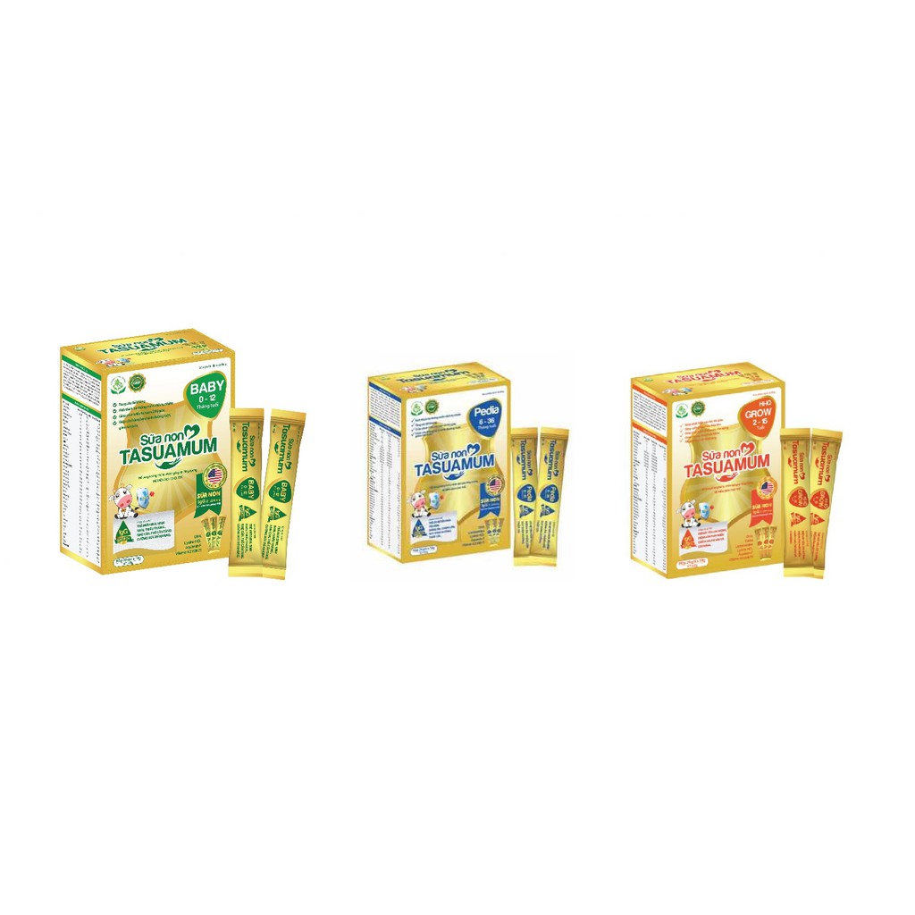 Sữa non 24h đầu Tasuamum Baby - Pedia - Hi IQ 18gr x 24 gói/hộp
