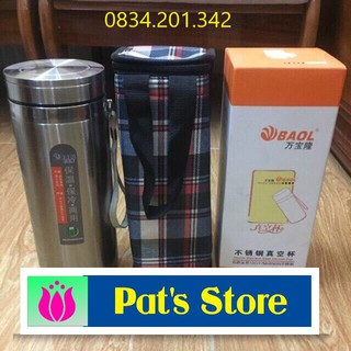 🎊[FREESHIP - Tặng Túi] Bình giữ nhiệt inox cao cấp giữ nhiệt hơn 12h BAOL 1200ml🎊
