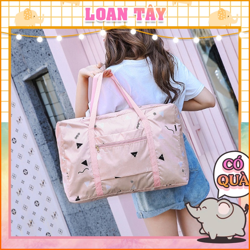 Túi Tiện Ích Du Lịch Chống Nước Pattern Xếp Gọn Nhẹ L2006
