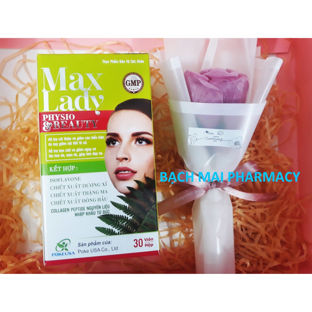 (CHÍNH HÃNG) Viên uống NỘI TIẾT TỐ NỮ MAXLADY giúp tăng cường nội tiết tố nữ, giảm sạm, nám.....