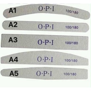 Set dũa dày,buffer móng duã mặt móng,phom móng O.P.I 25 cái