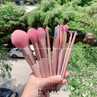 Cọ trang điểm, Bộ cọ makeup (kèm bao da)