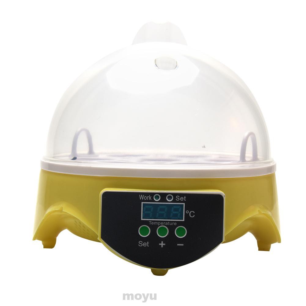 110V220V Digital 7-Eggs Incubator Chicken Birds Hatcher Temperature Control