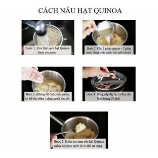 【NHẬP KHẨU CHÍNH NGẠCH】Hạt Diêm Mạch Trắng White Quinoa Absolute Organic 1KG –Úc, Eat Clean, Healthy