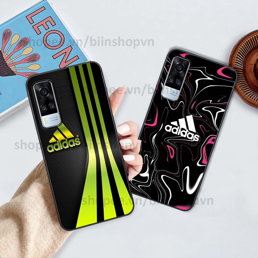 Ốp Vivo Y51 2020 in hình thương hiệu nhiều màu sắc thể thao cá tính thời trang