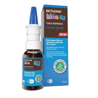 Xịt mũi cho trẻ Betadine kid cold defence nasal spray 20ml