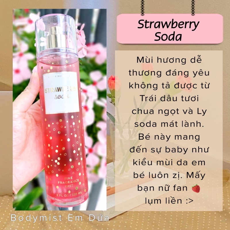 Xịt Thơm Toàn Thân - STRAWBERRY SODA