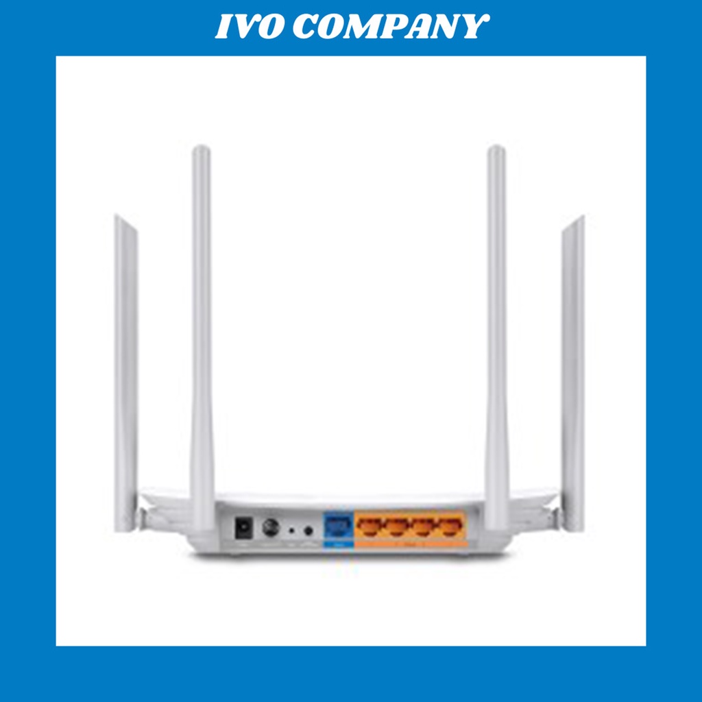 Router Wifi Chuẩn AC1200 Băng Tần Kép TP-Link Archer C50