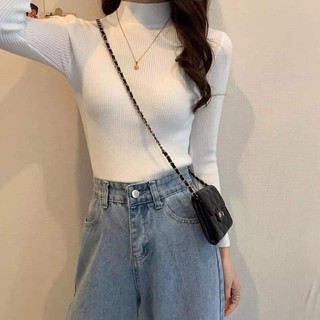 Áo len tăm cổ 3p