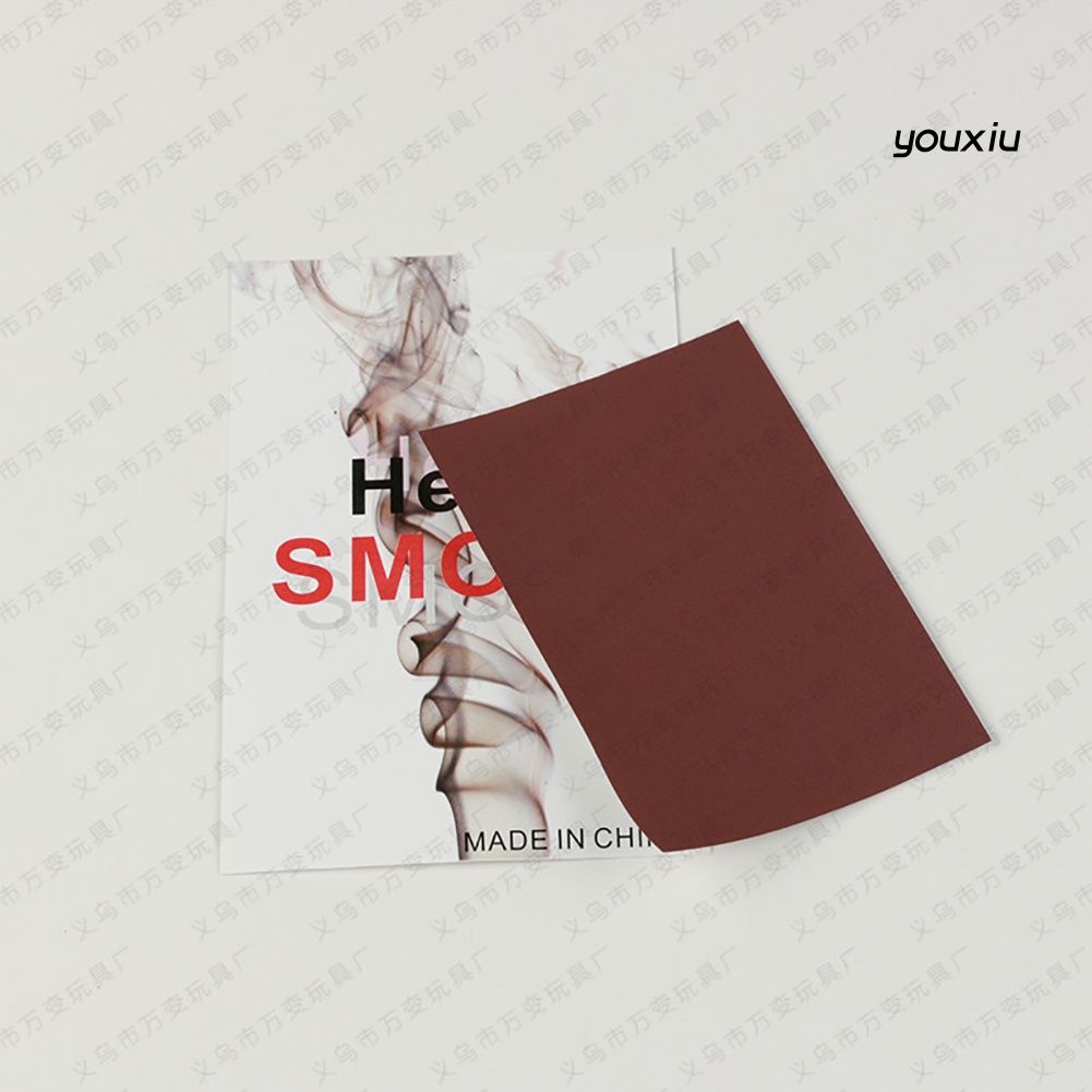 Giấy khói làm ảo thuật sinh động