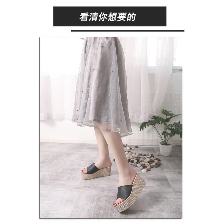 Dép Đế Xuồng Dày Thời Trang Mùa Hè Dễ Phối Đồ Cho Nữ