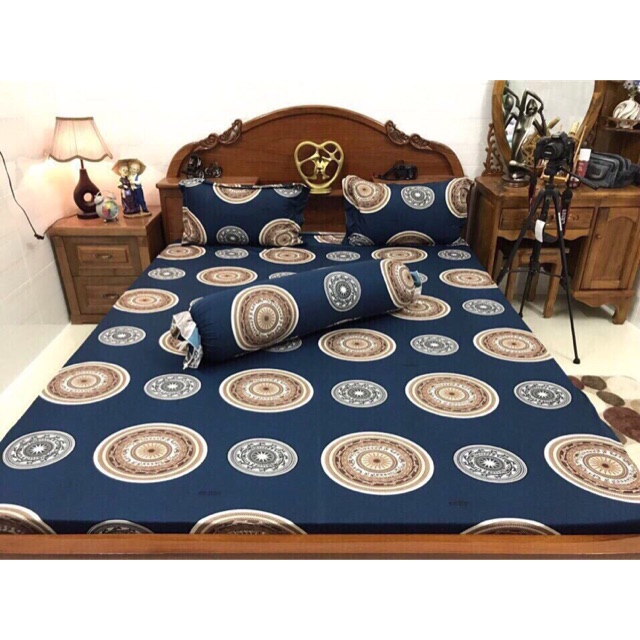 Bộ ga thun HQ may theo yêu cầu