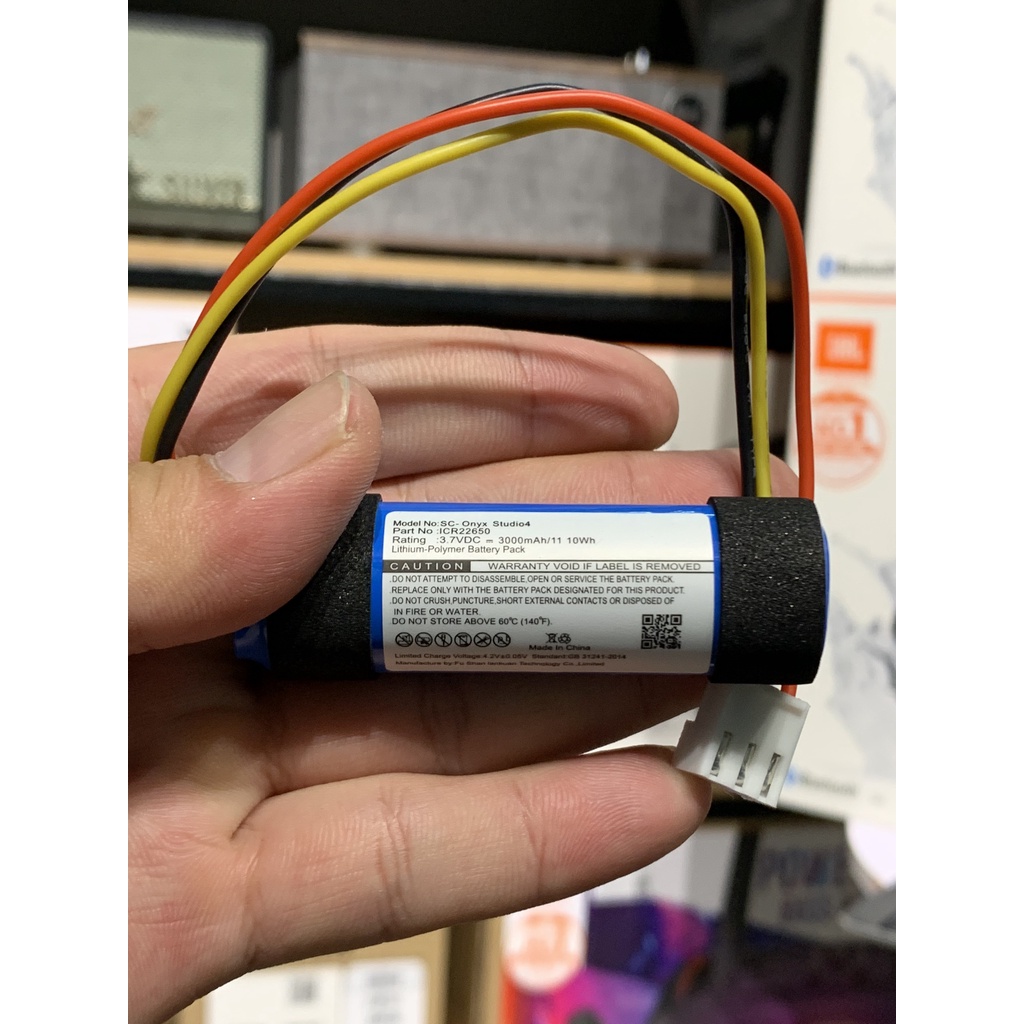 Pin thay loa Harman Kardon Onyx Studio 4 3000mAh/11.1Wh/ 3.7V- Pin dung lượng chuẩn