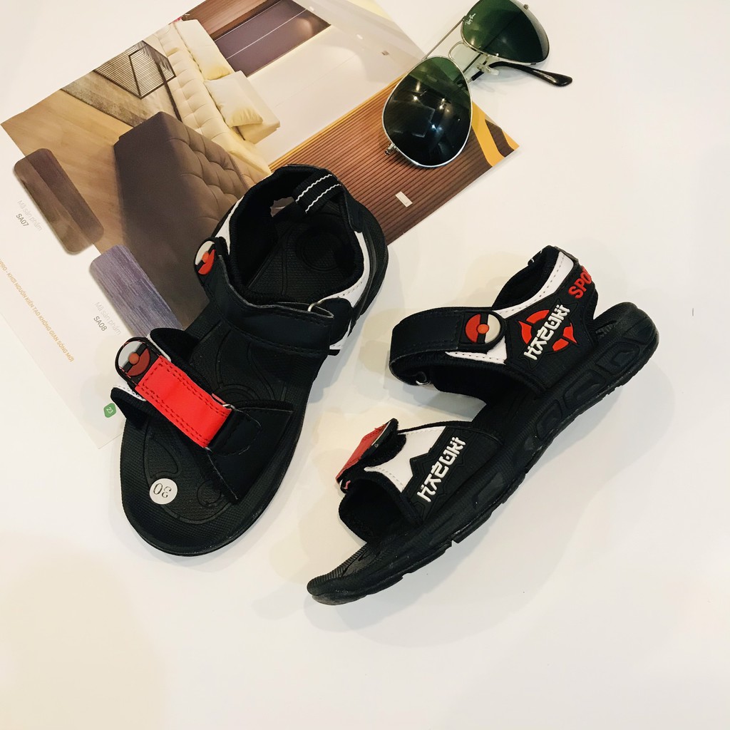 sandal bé trai hàng đế cao su(xả kho)