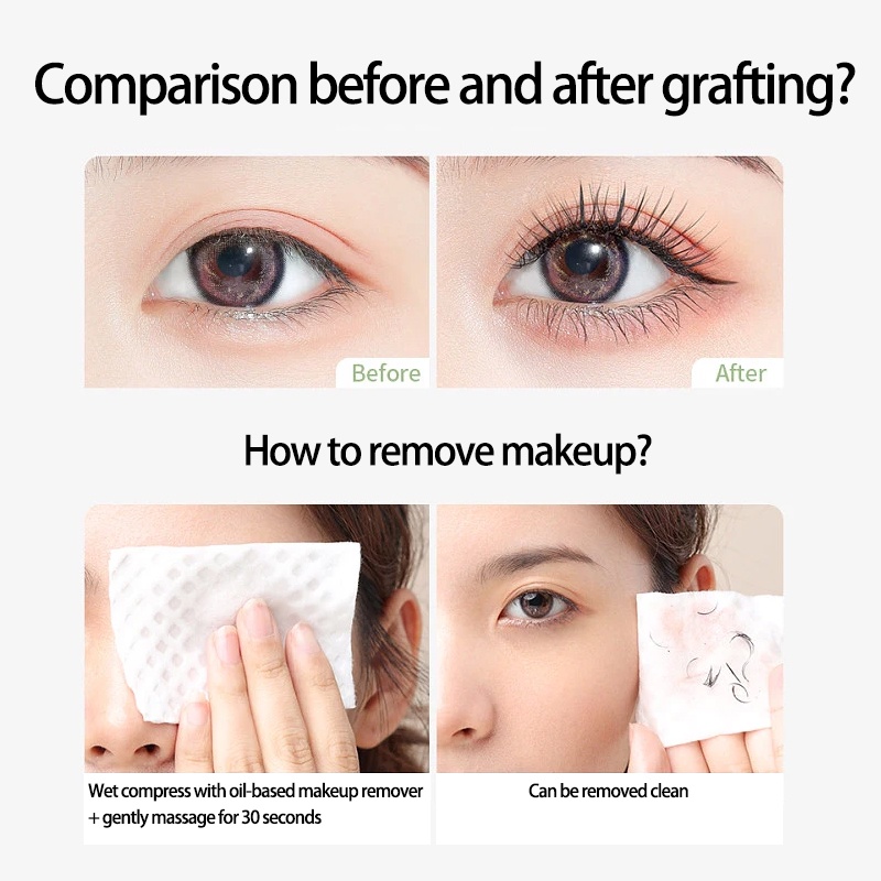 Keo dán mi giả SUAKE chống nước 7g