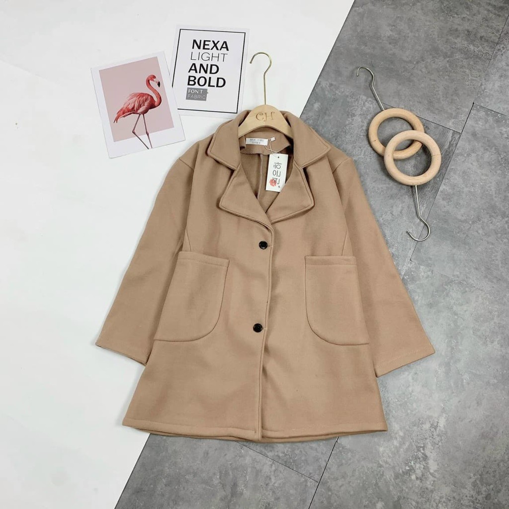 Áo khoác dạ nữ