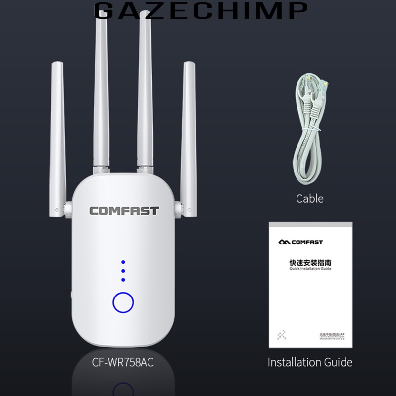 Thiết Bị Khuếch Đại Tín Hiệu Wifi Băng Tần Kép 2.4g / 5g 1200mbps | BigBuy360 - bigbuy360.vn