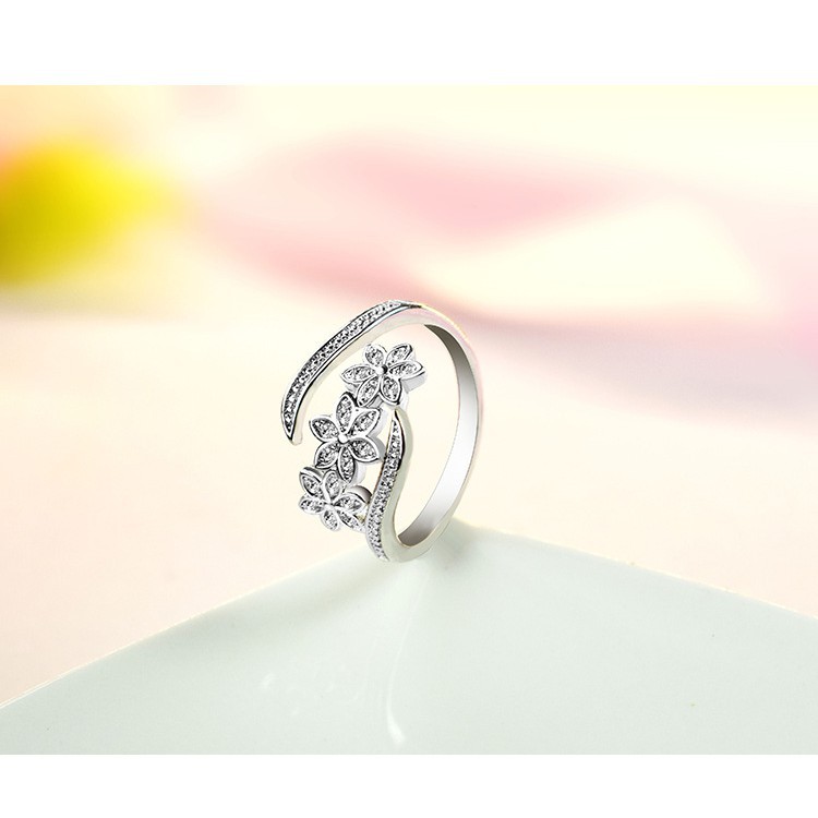 Nhẫn bạc 925 có thể điều chỉnh kích thước