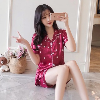[ ẢNH THẬT + ĐANG GIẢM GIÁ ] BỘ LỤA PIJAMA CAO CẤP