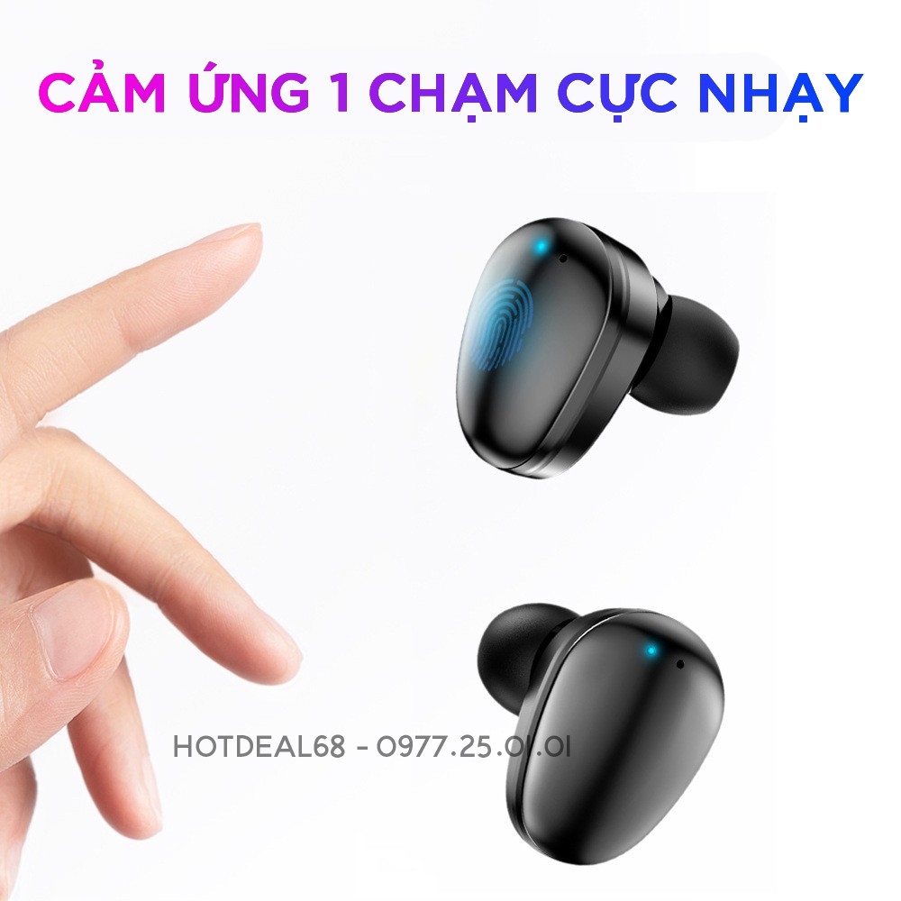 Tai Nghe Bluetooth Cảm Ứng BEST TOUCH TWINS 5.0 Kèm Mic - Chống Nước IPX7, Tự Động Kết Nối, Tương Thích Cao