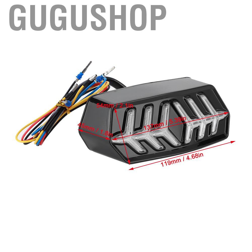 👍Hàng Sẵn Gugushop Đèn Tín Hiệu Đuôi Xe Mô Tô Honda Msx125 Cbr650F Đèn hậu MSX125 Monster tích hợp xi nhan đèn stop tích hợp xinhan chạy hiệu ứng Honda - đèn hậu xi nhan msx 125