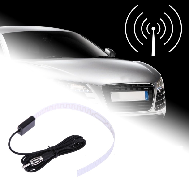 Ăng Ten Ẩn Tín Hiệu Radio FM 12V Cho Kính Chắn Gió Xe Hơi