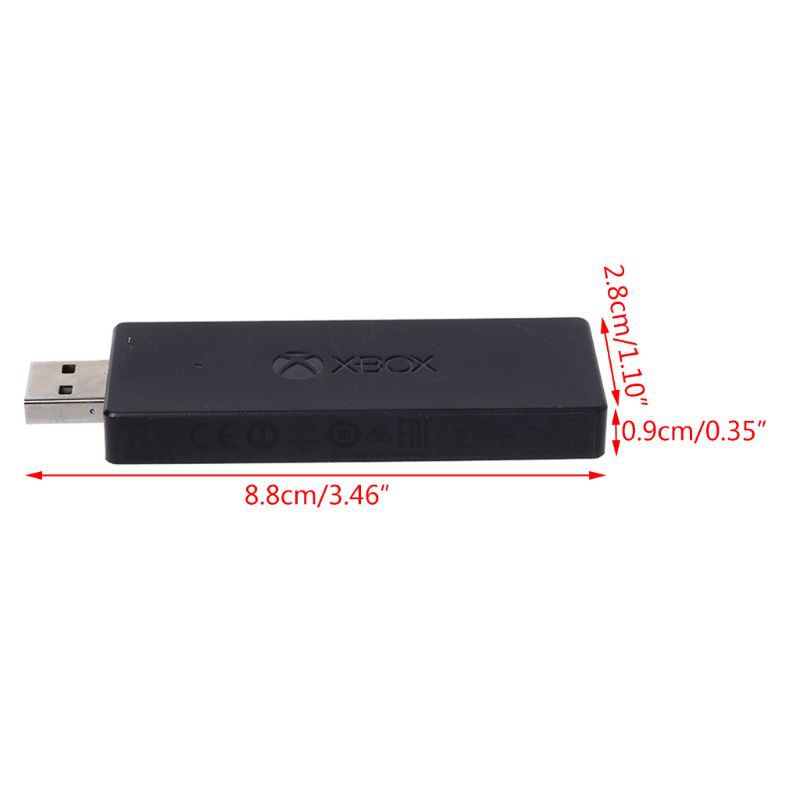 xinp✨Wireless Adapter USB Receiver for Microsoft XBOX ONE Adapter Controller for Windows 7/8/10 Laptops PC Computer Accessories