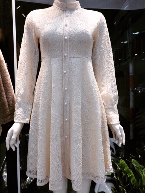 Đầm ren hàng cúc ngọc siêu đẹp