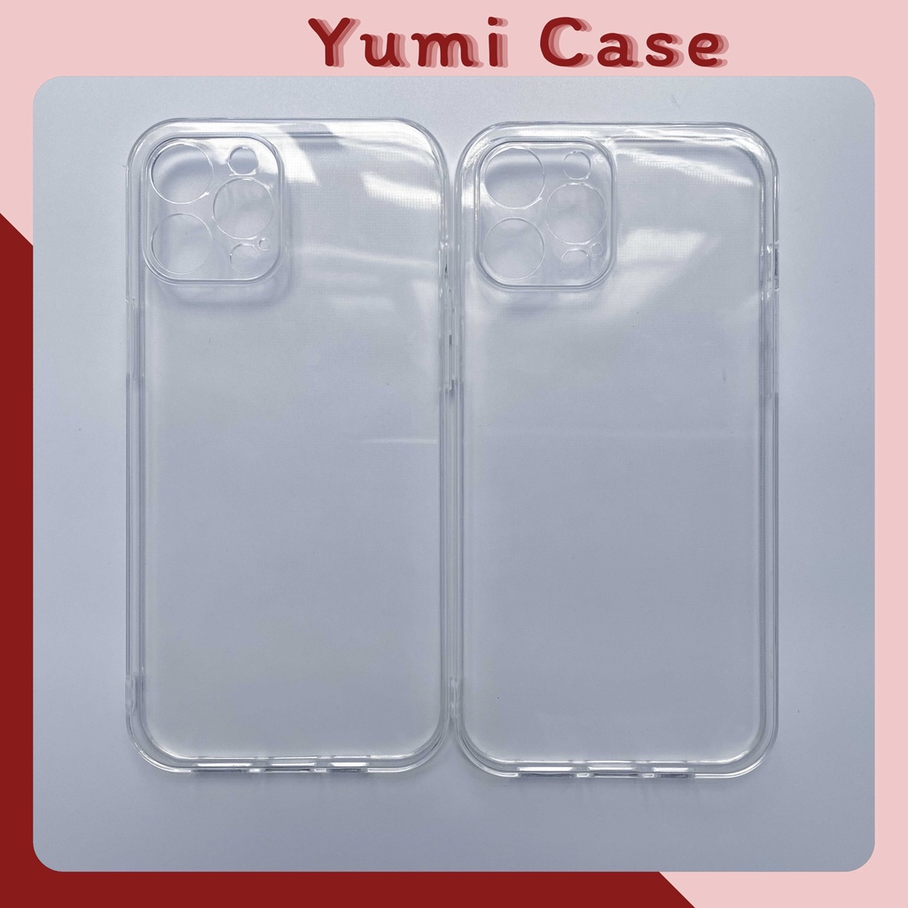 Ốp lưng điện thoại silicone dẻo trong cho Iphone Samsung Oppo Realme Vivo Huawei Xiaomi Redmi Vsmart - Yumi Case
