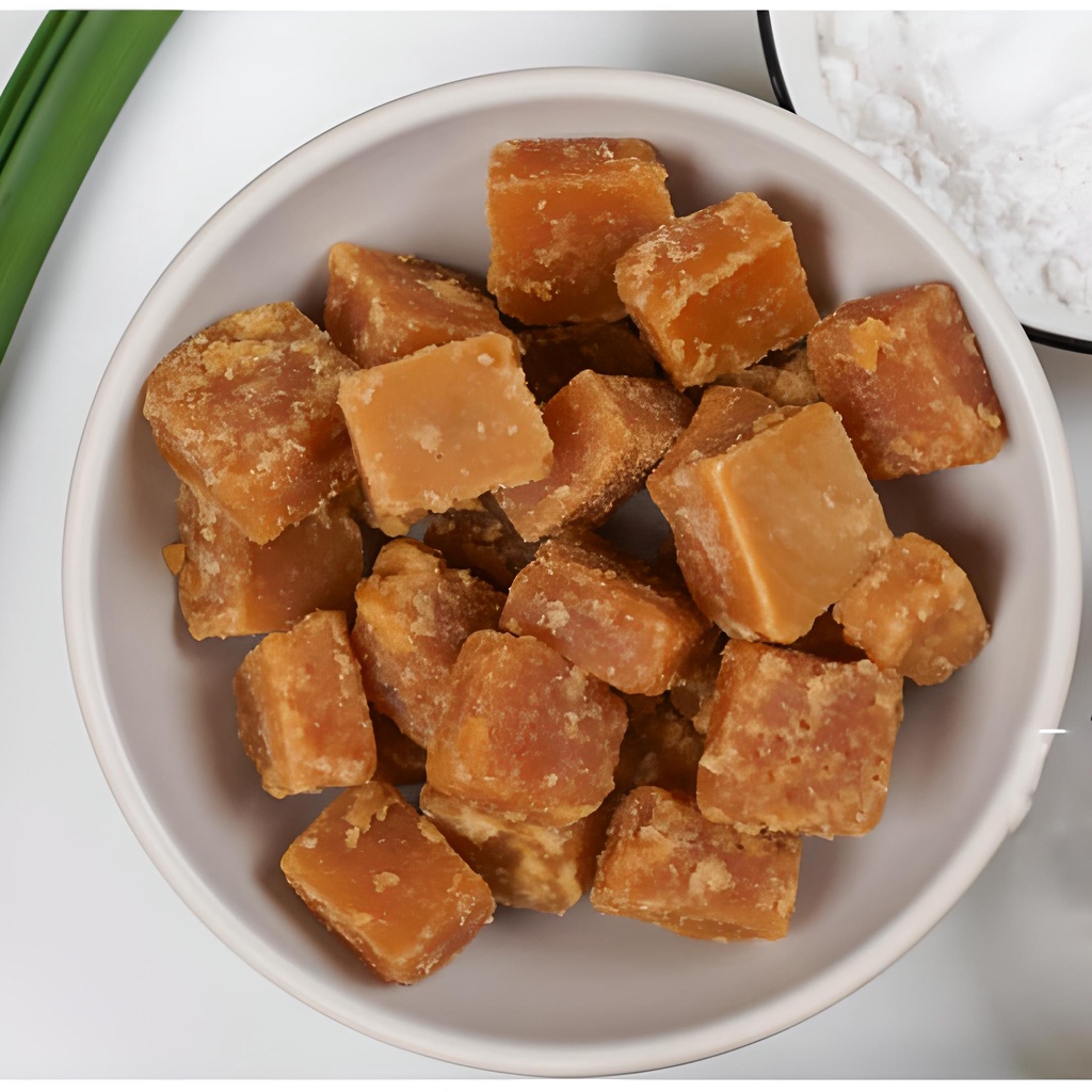 Bịch 1KG Đường thốt nốt dạng bánh tròn nhà làm  - HSD 6 tháng