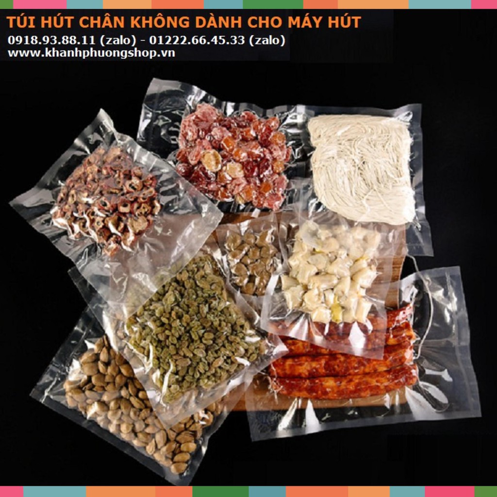 Túi hút chân không 1 mặt nhám - túi hút chân không