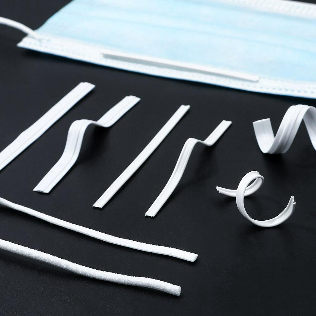 [Hàng mới về] Dây thun khẩu trang tròn/ dẹt nhiều kích thước/ Set đai cố định sống mũi