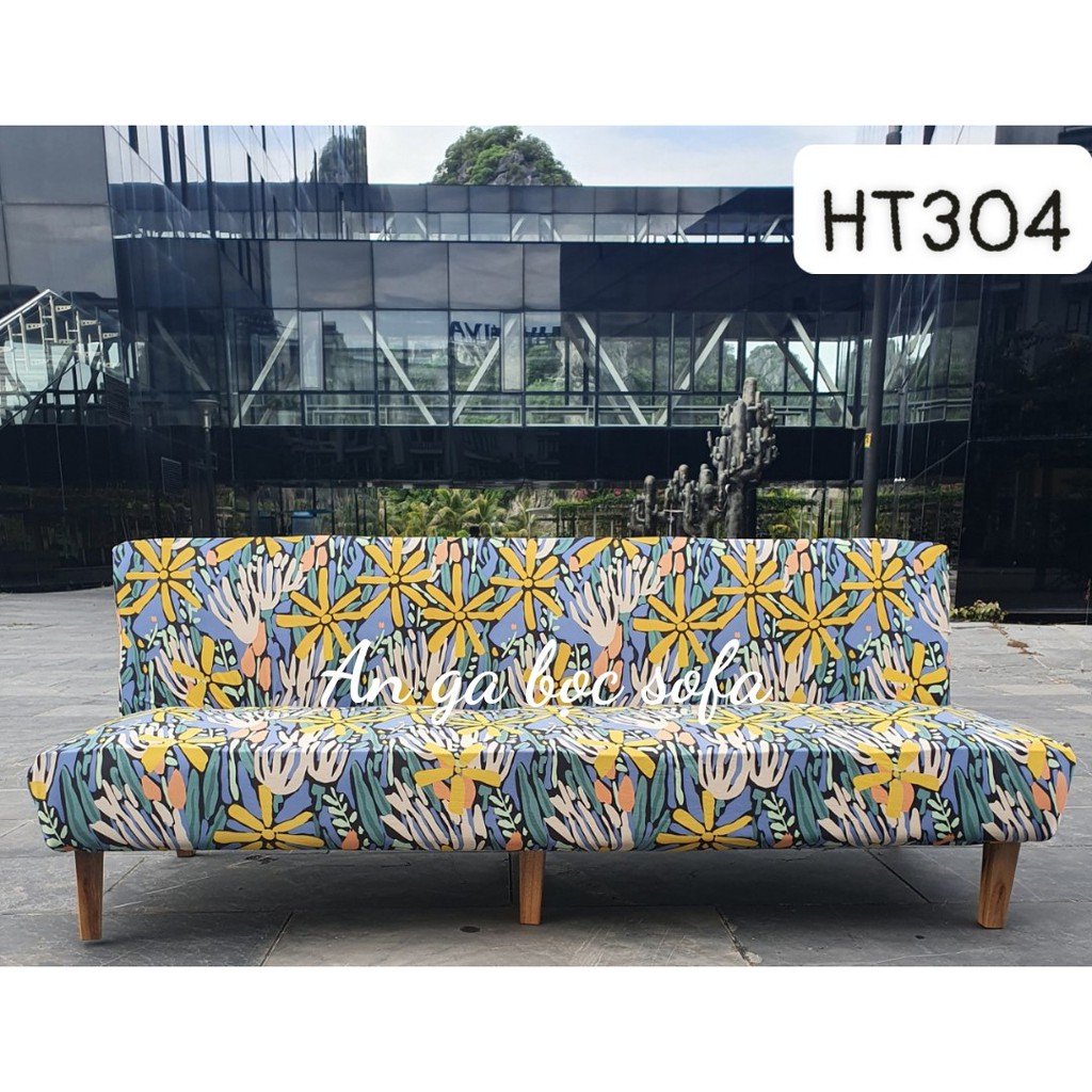 Ga bọc sofa giường - Tặng kèm 1 vỏ gối