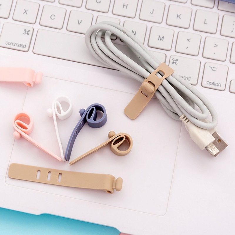 Dụng Cụ Quấn Dây Cáp Bằng Silicone Giá Đỡ
