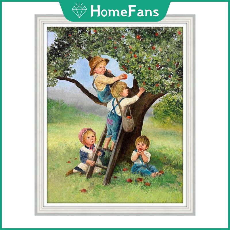 Bộ tranh đính đá 5D tự làm hình người đàn ông 100% kích thước 30x40cm