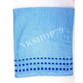 [50 x 100 cm sọc caro 2 đầu] Khăn Tắm Cao Cấp-khăn phong Phú