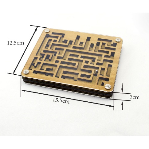 Đồ chơi trí tuệ_Thử thách trí não Mê Cung Maze Puzzle_Hack não &amp; Xoắn não_IQ Toy_Giải đố_Thông minh_Tư Duy Logic