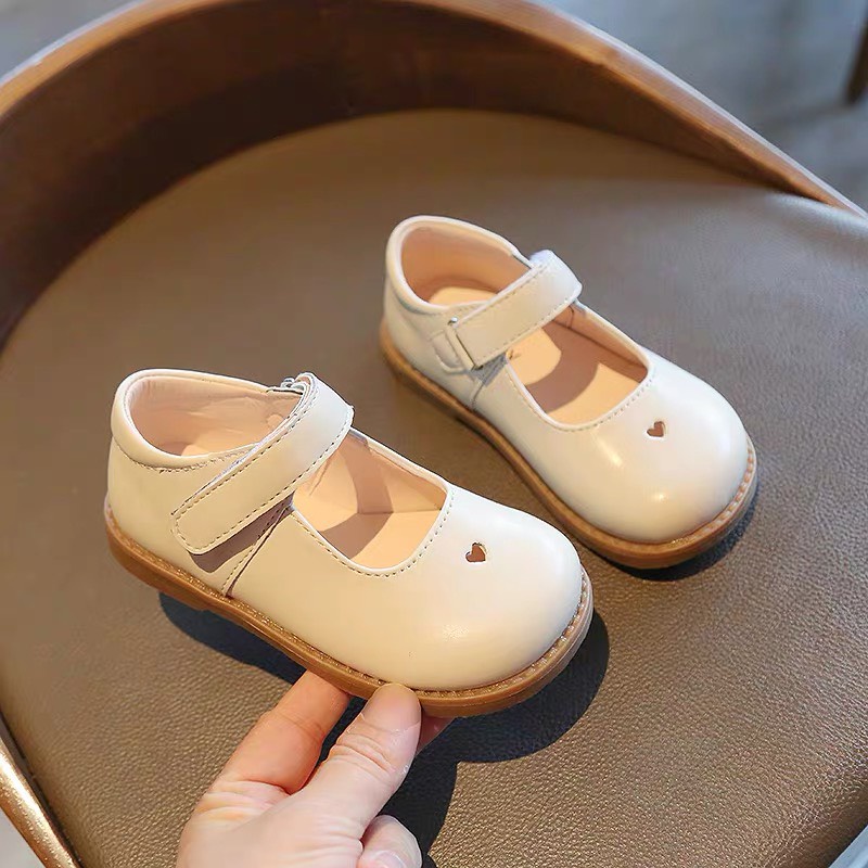 Giày cho bé gái MG baby - Giày búp bê cho bé gái, da PU mềm, kiểu dáng basic, dễ phối đồ Mã MG1