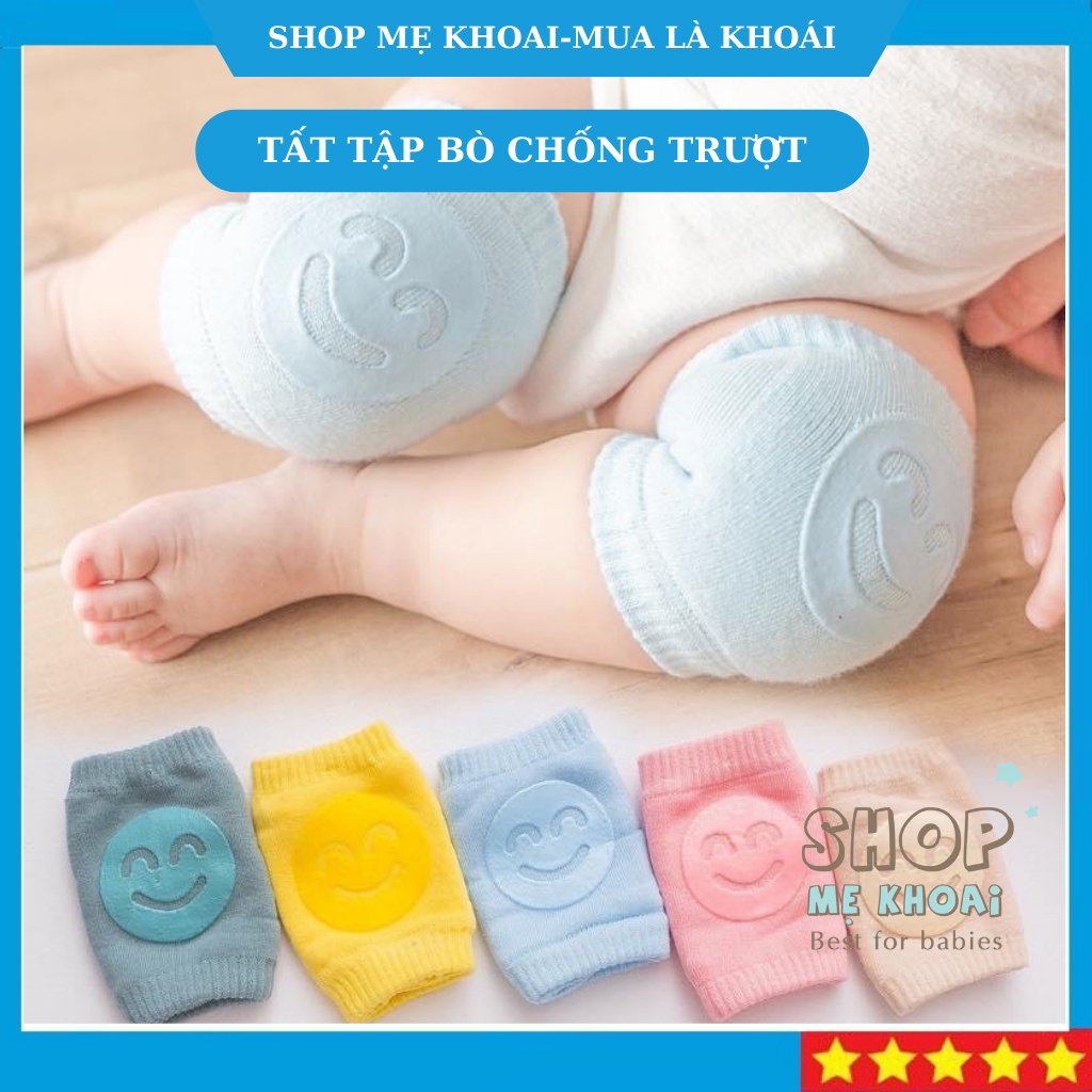 Tất tập bò cho bé chống trơn trượt, hàng đẹp-Shop Mẹ Khoai