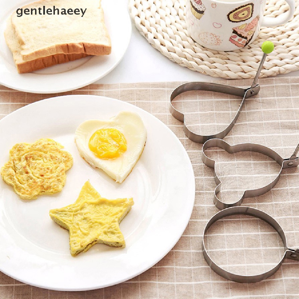 Bộ 5 Khuôn Chiên Trứng Ốp La Bằng Thép Không Gỉ