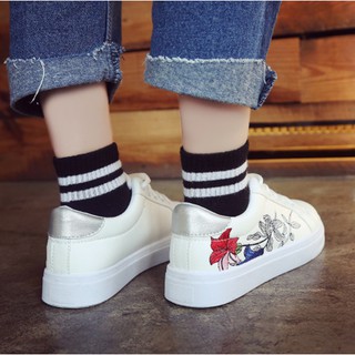 GIÀY SNEAKER HOA ZARAA GÓT BẠC