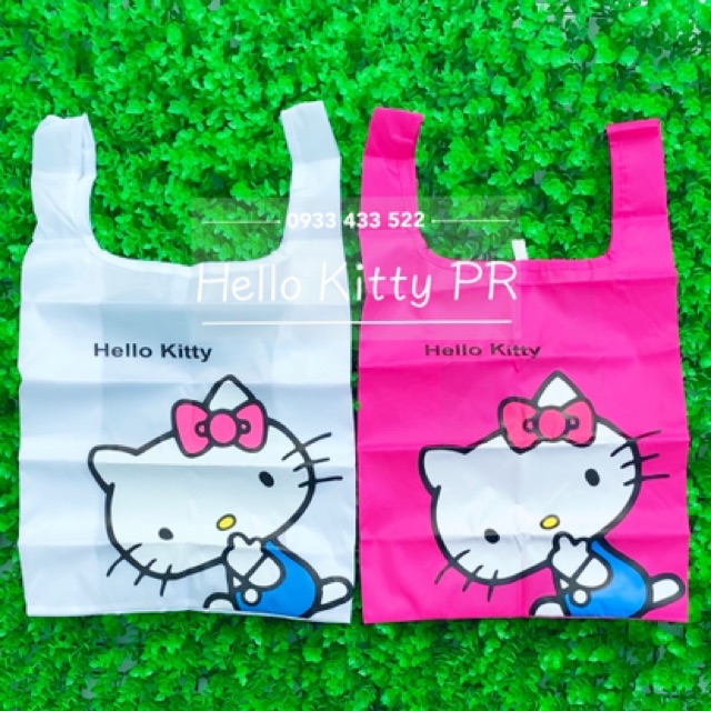 TÚI SIZE TO MUA SẮM - ĐI SIÊU THỊ HELLO KITTY