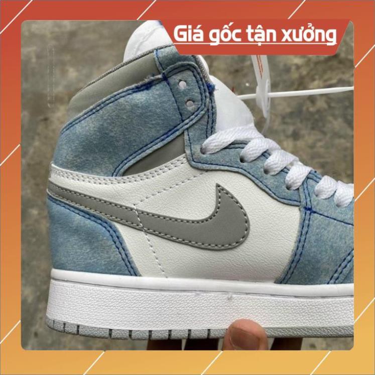 [FreeShip+Hàng Xuất Xịn] [Full box] giày Jordan hyper royal xanh nỉ cao cổ mới