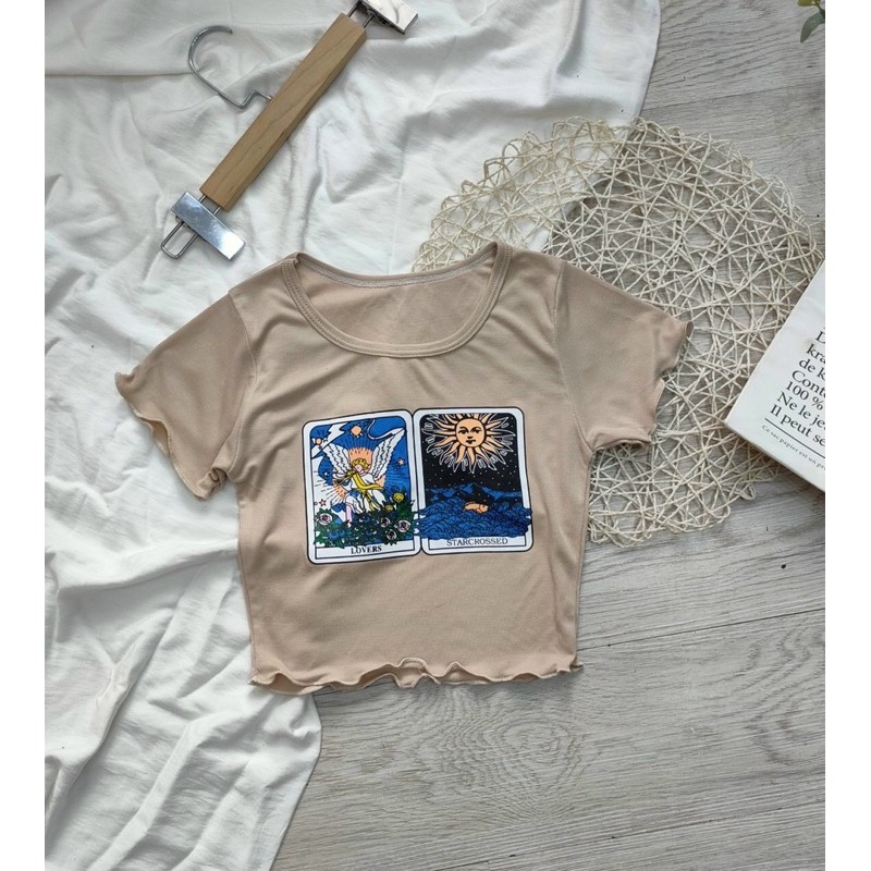 [Mã FAMAYWA giảm 10K đơn 50K] Áo croptop body mặt trời, ảnh thật chụp sàn | BigBuy360 - bigbuy360.vn