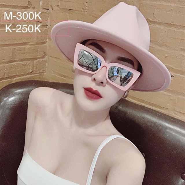 ❌KÍNH ĐẸP❌MẮT KÍNH MÈO CHANEI NỮ KIỂU OVERSIDE CAO CẤP HOT TREND